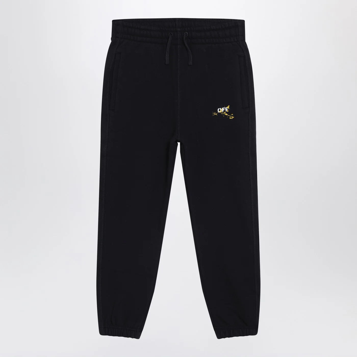 Off-White™ Black Diagonal Splat Logo jogging trousers
