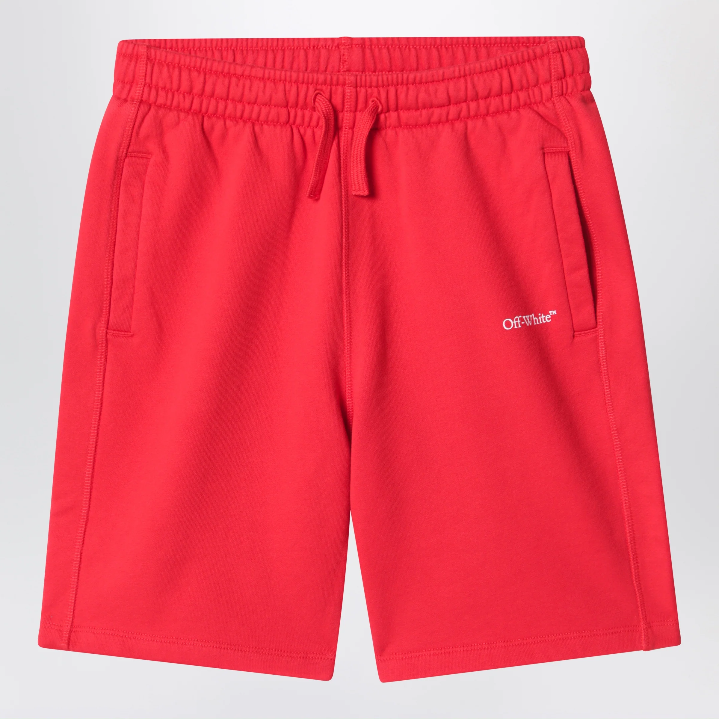 Off-White™ Red shorts with logo print