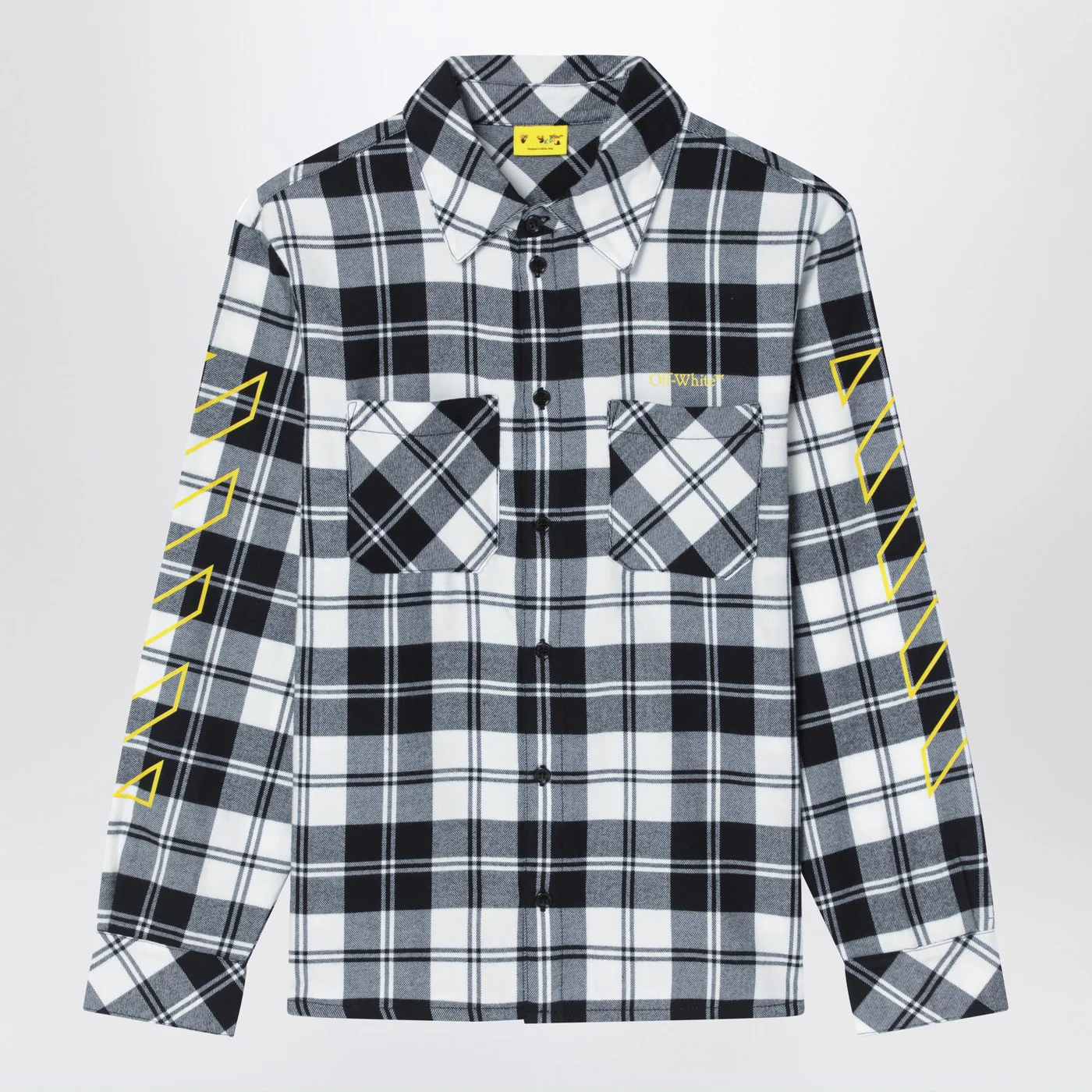 Off-White™ Diagonal checked flannel shirt