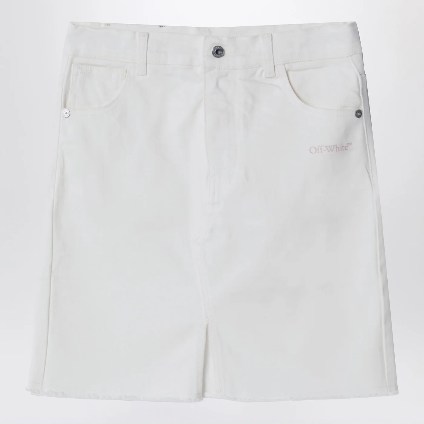 Off-White™ White skirt with Arrow motif