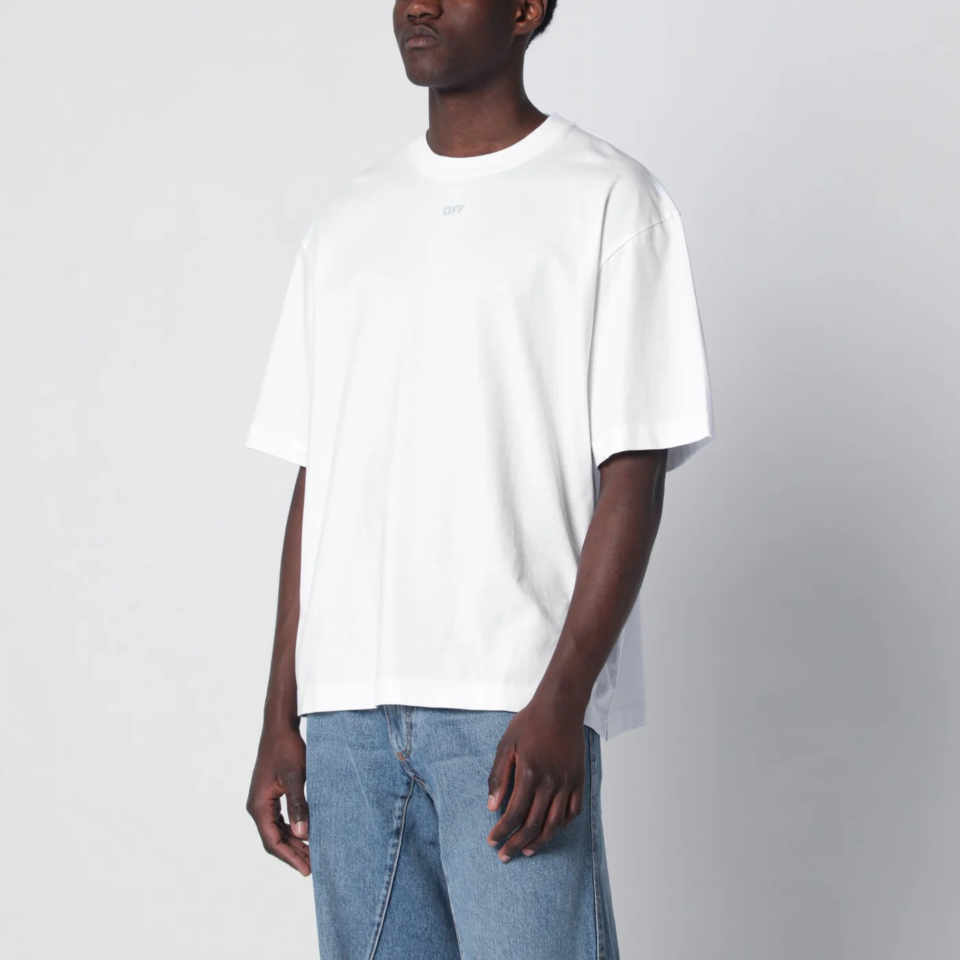 Off-White™ White T-shirt with OFF logo
