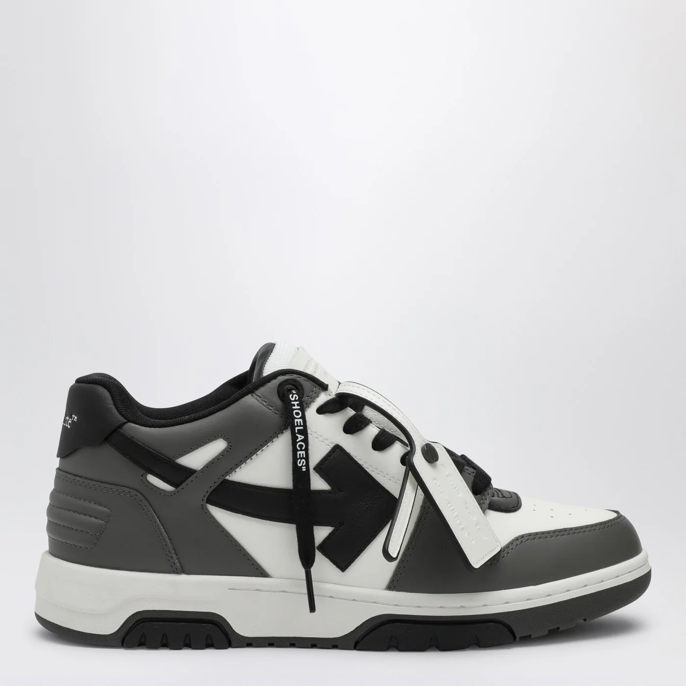 Off-White™ Out Of Office sneakers in dark grey/white/black