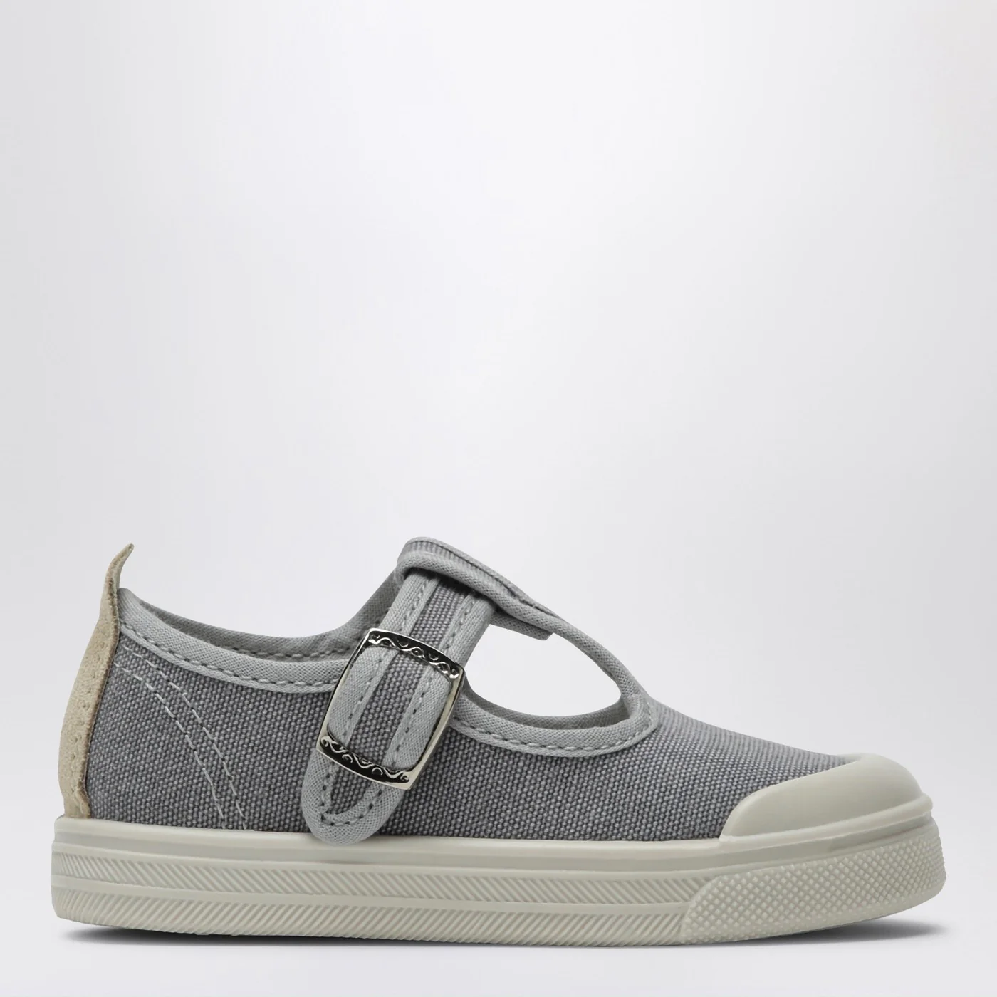 Il Gufo Gray canvas sandal