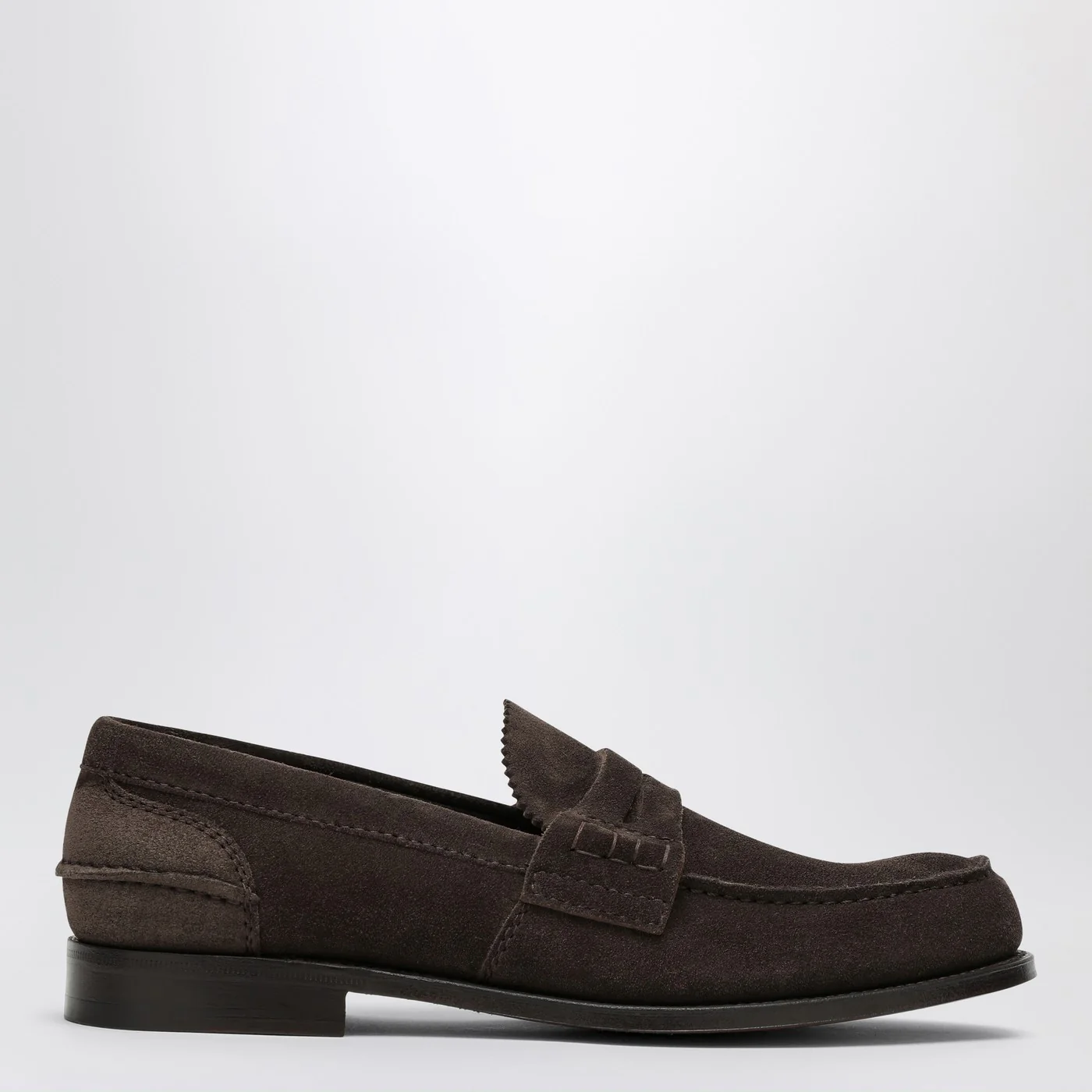 Church's Brown Pembrey moccasin in suede