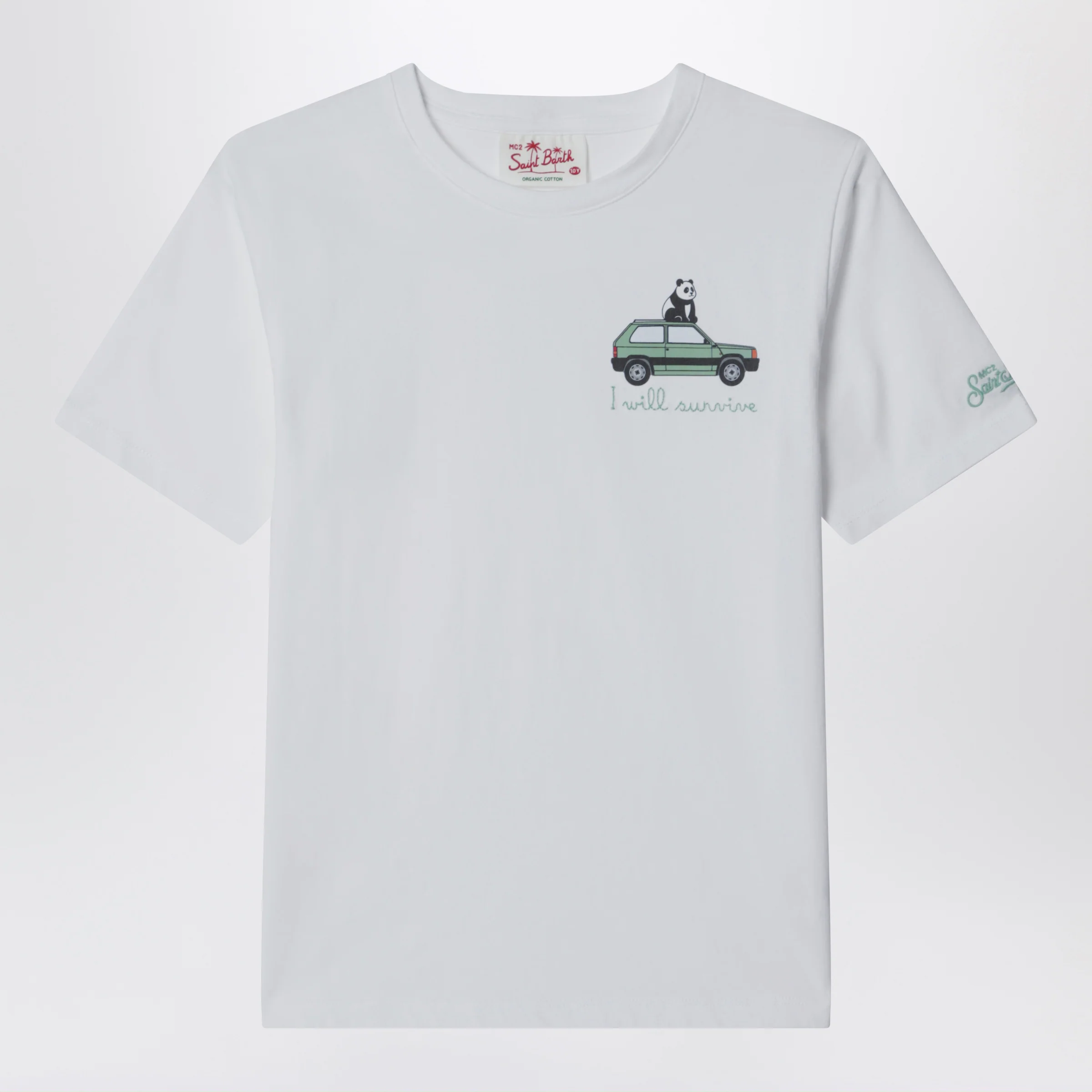 MC2 Saint Barth White I Will Survive T-shirt