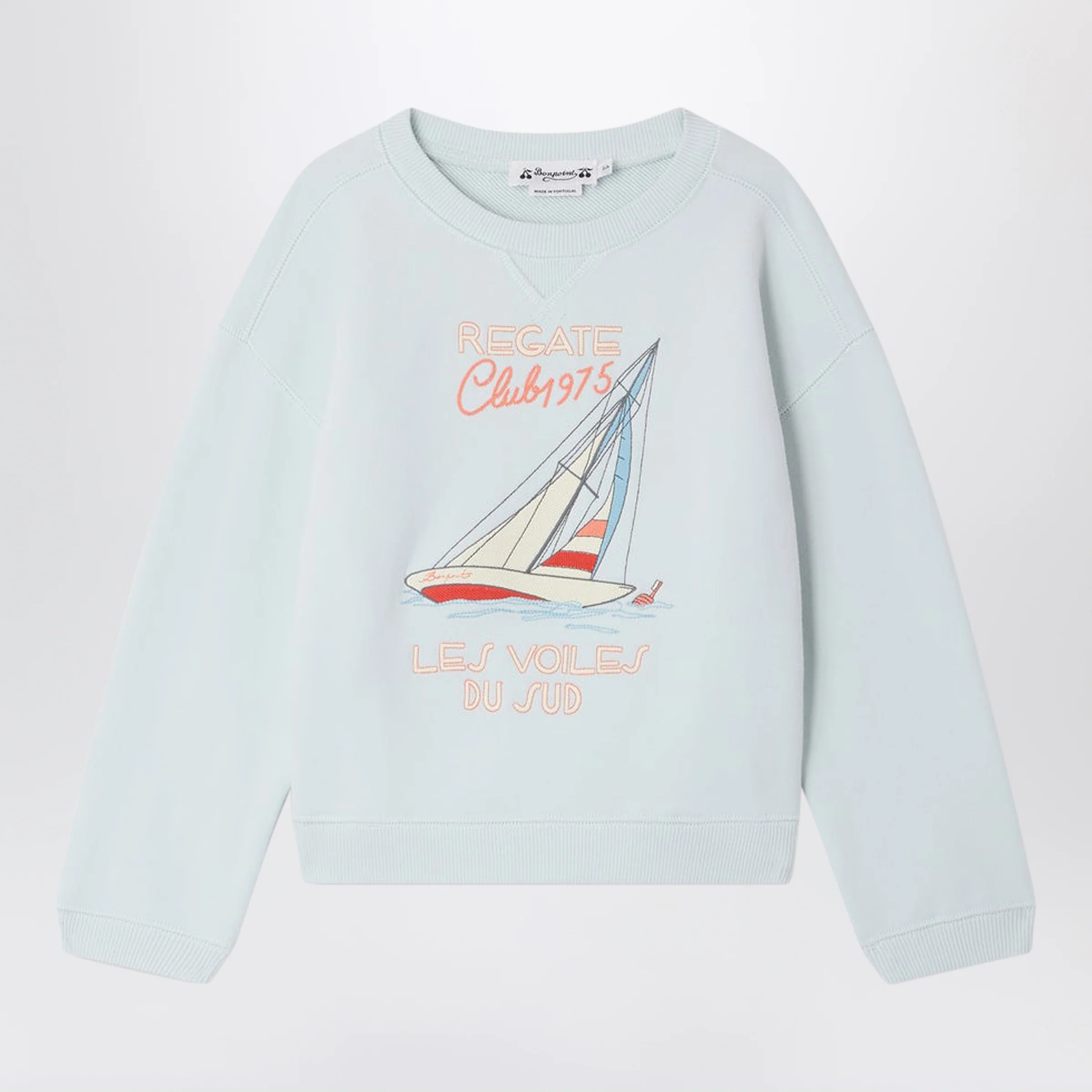 Bonpoint Erol light blue sweatshirt