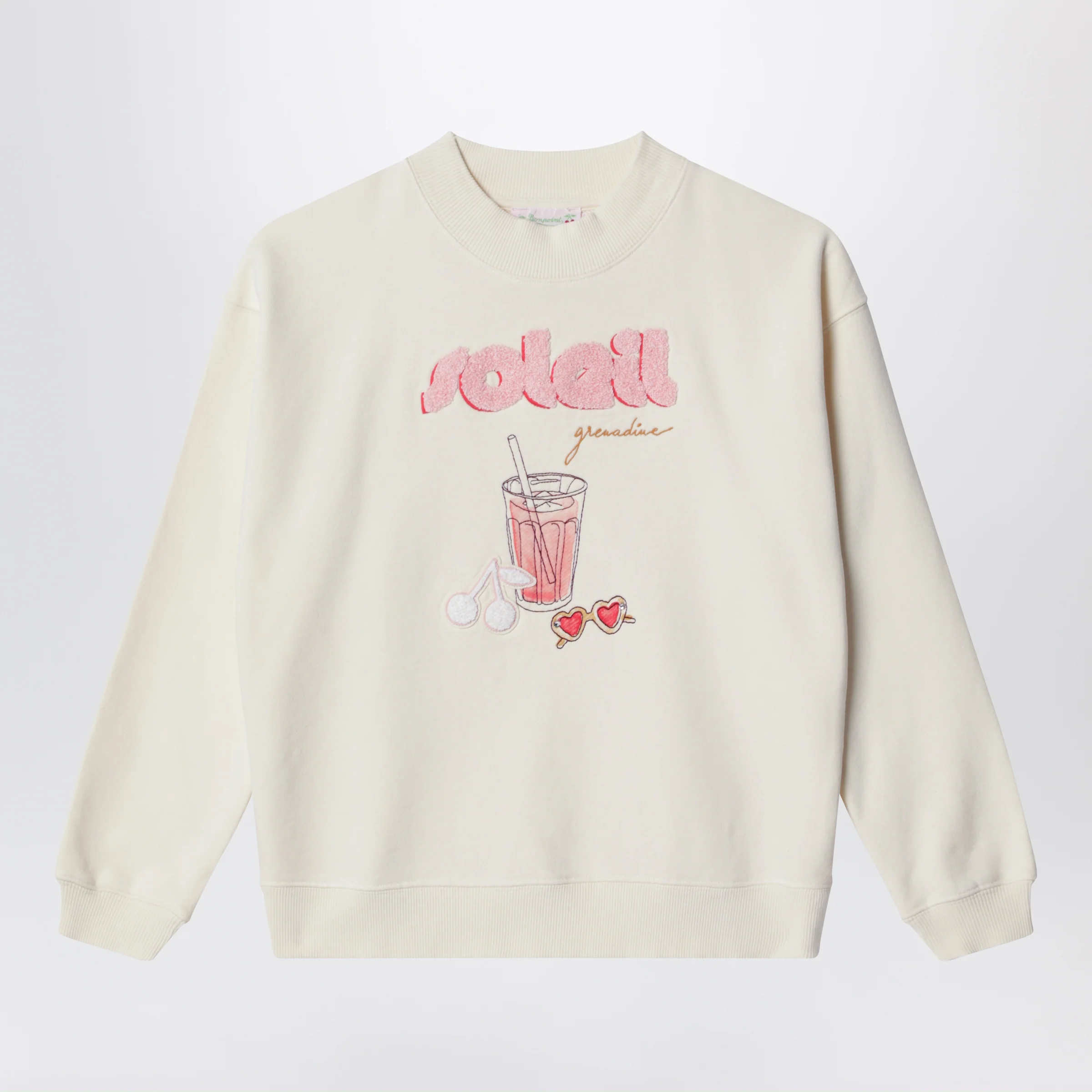 Bonpoint Écru cotton sweatshirt