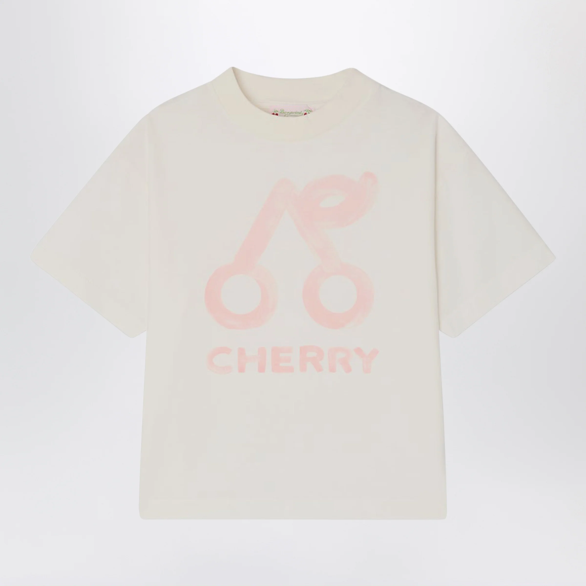 Bonpoint Lele white T-shirt with cherry print