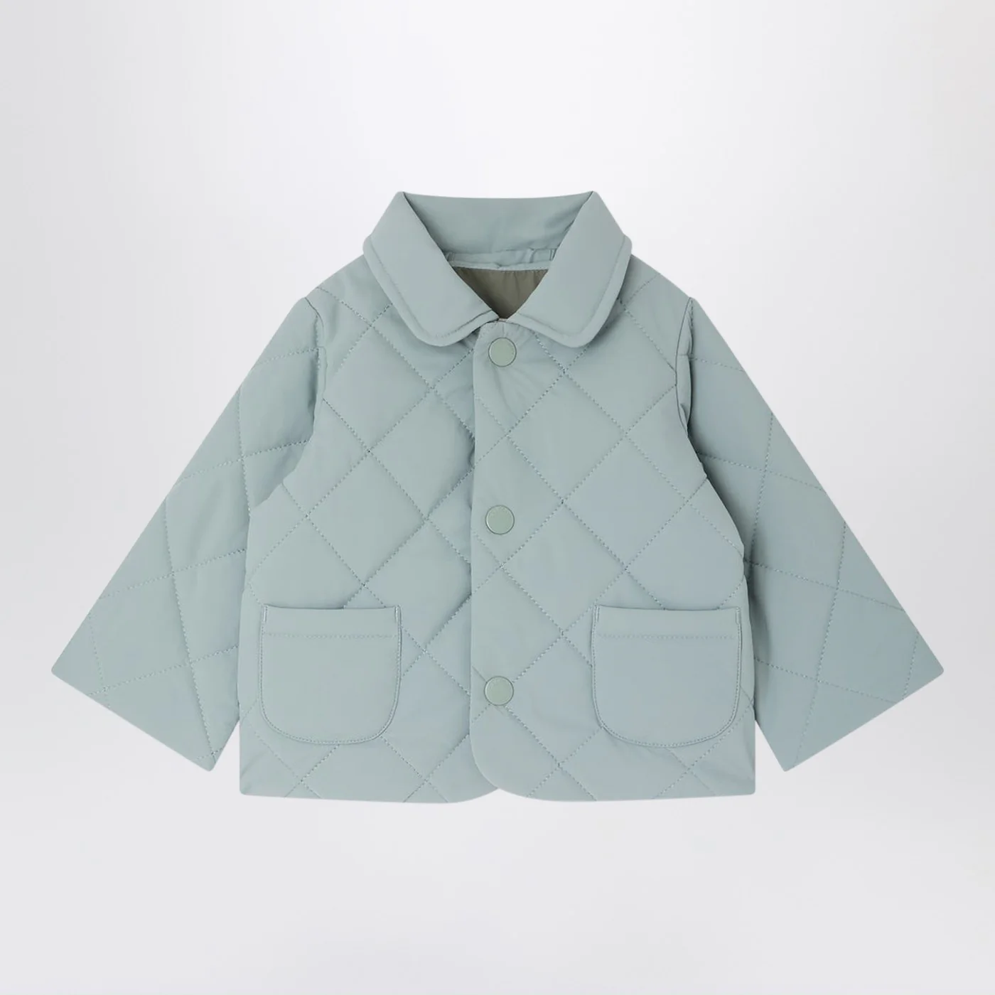 Bonpoint Joseph light blue quilted jacket