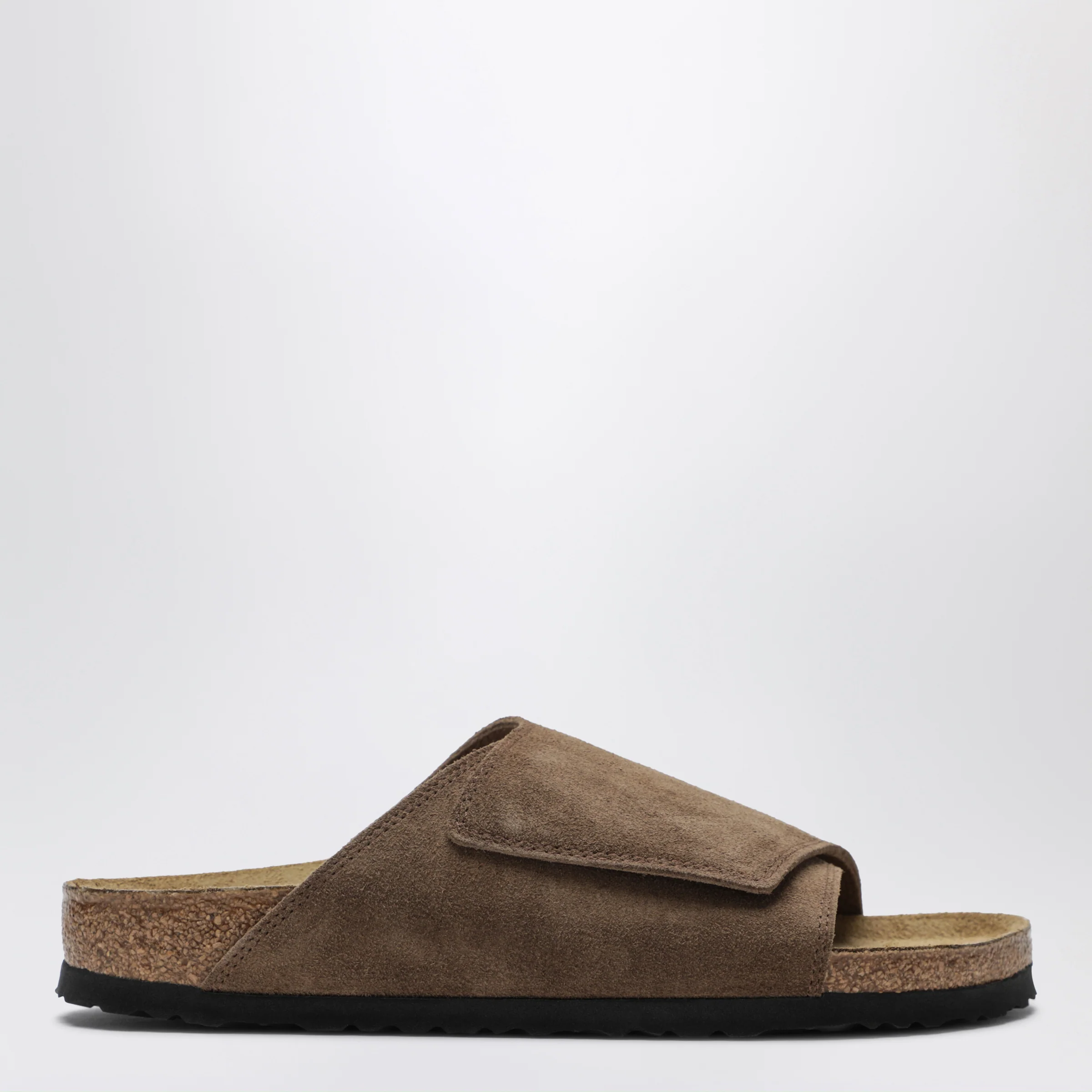 Birkenstock Brown Solana VL suede slides