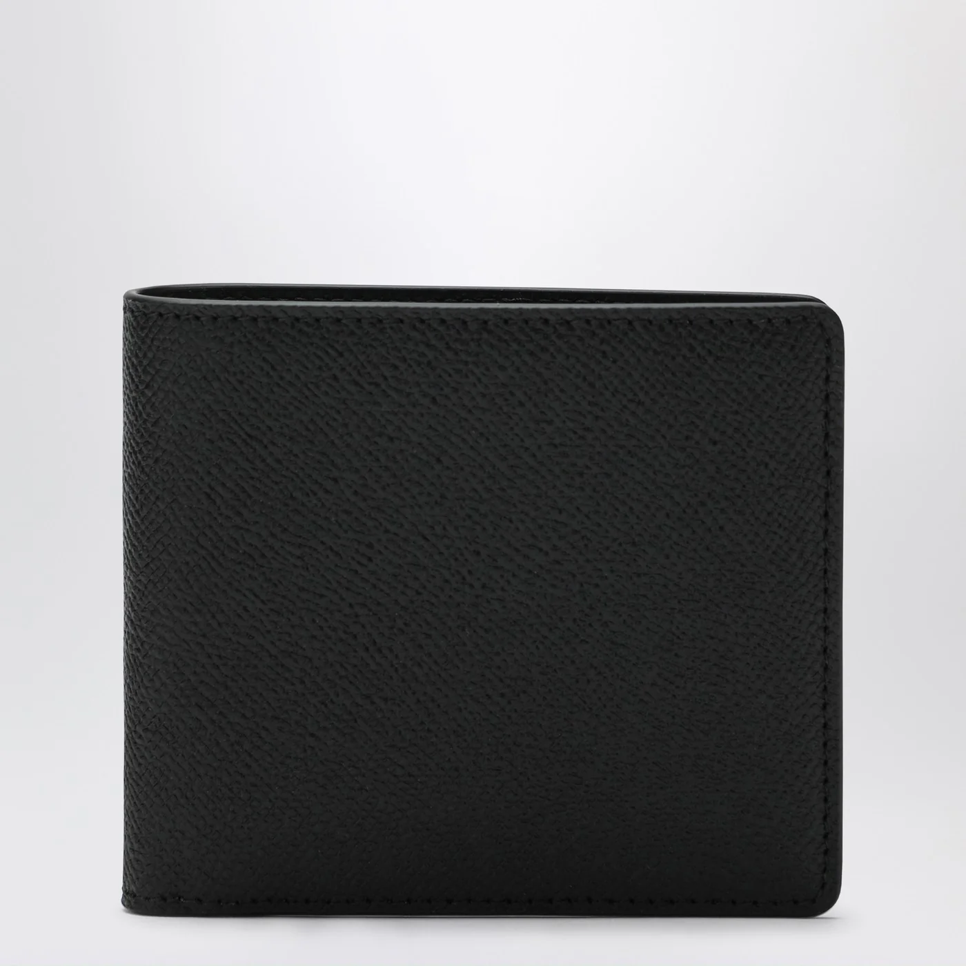 Maison Margiela Black bi-fold leather wallet