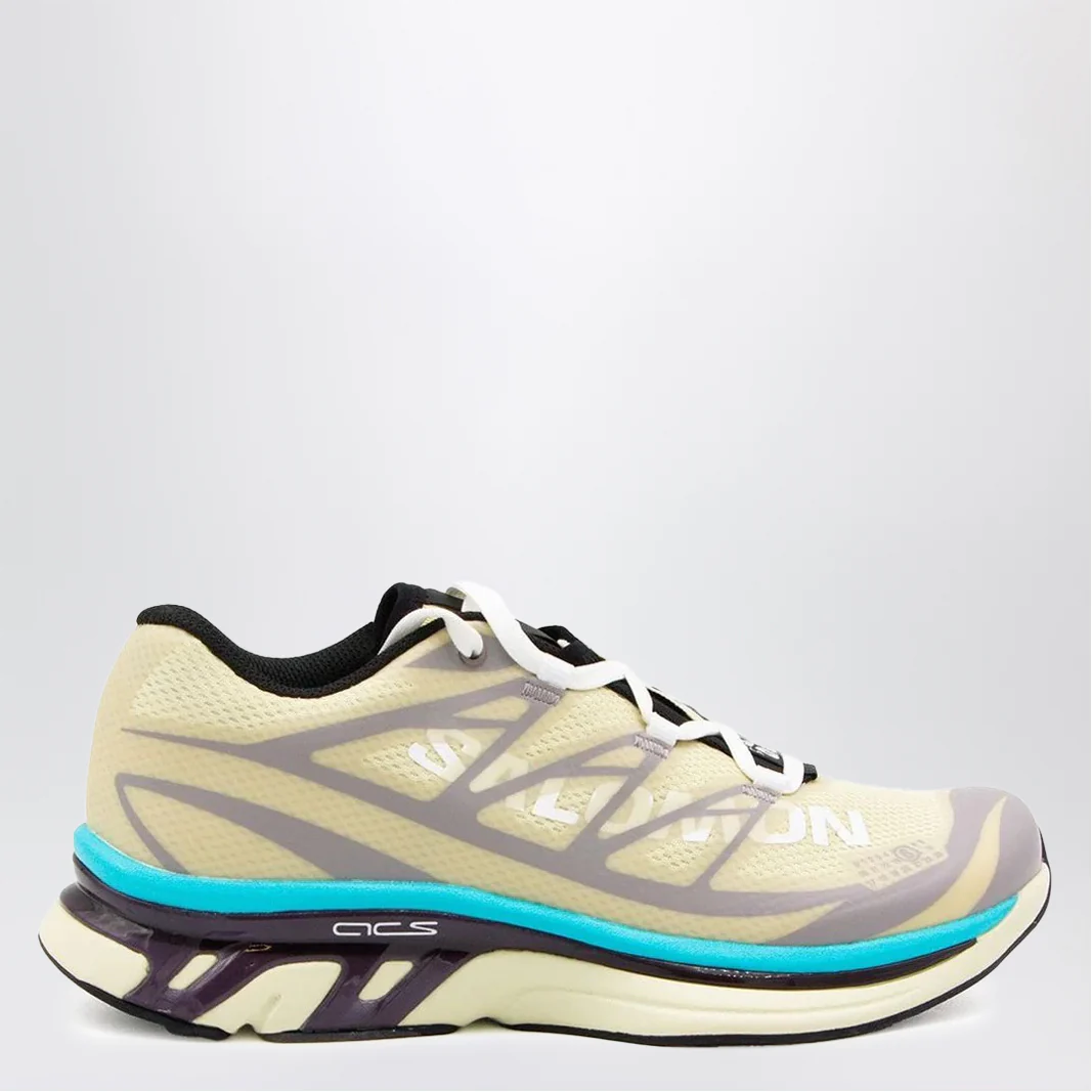 MM6 X Salomon Sneaker XT Asparagus Green/ Gull/ Blue Curacao