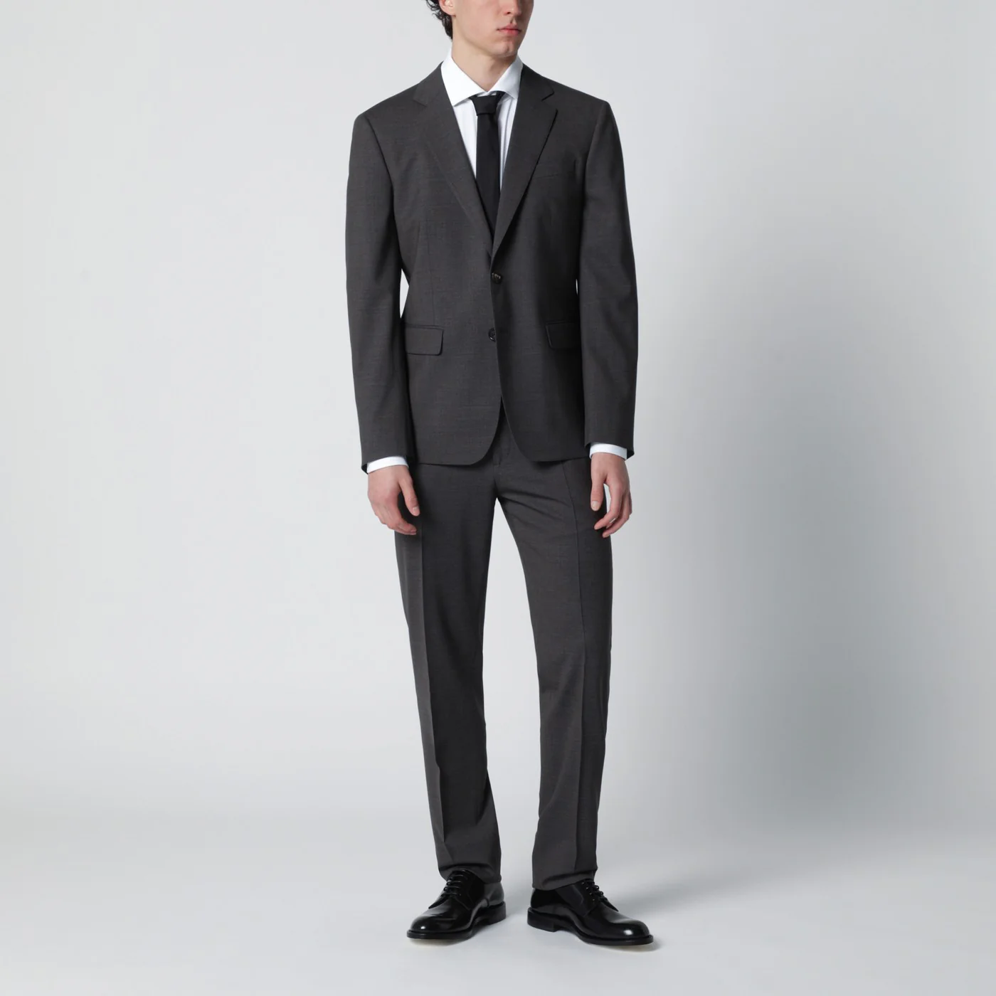 Dsquared2 Grey single-breasted suit in wool blend
