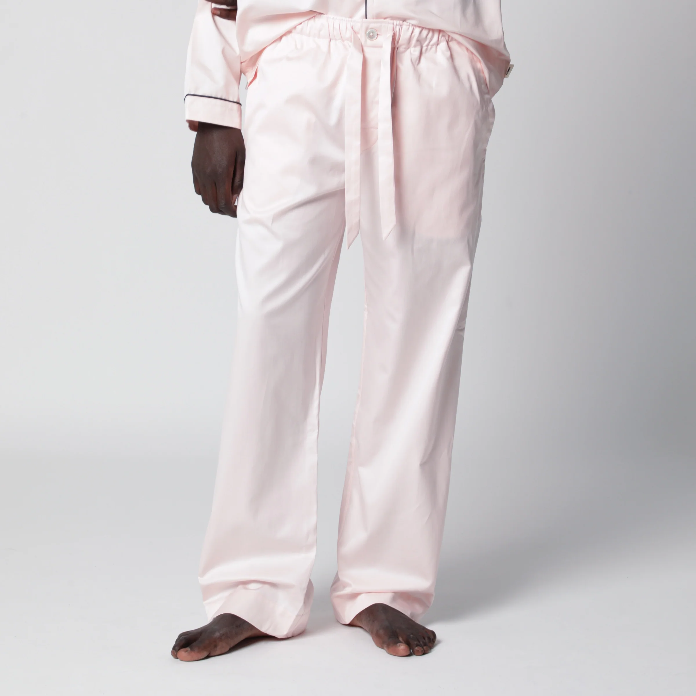 Tekla Light pink pajama trousers