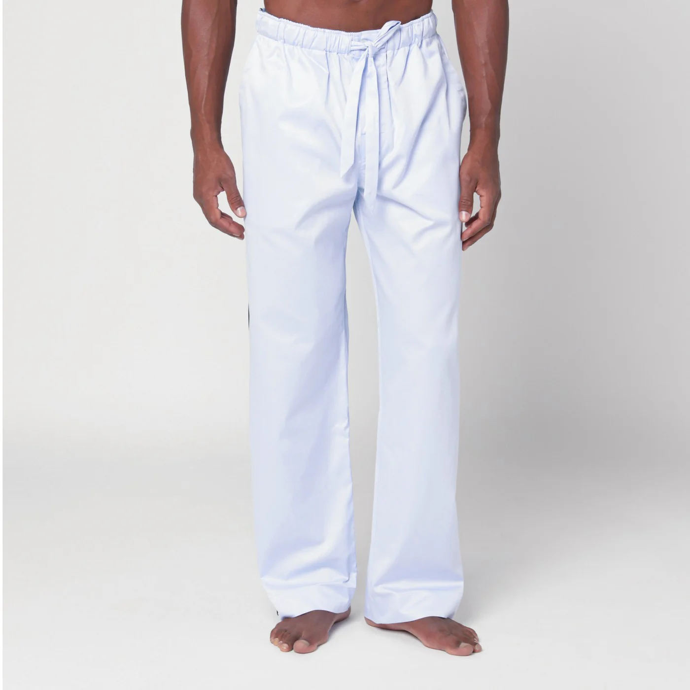 Tekla Light blue pyjama trousers