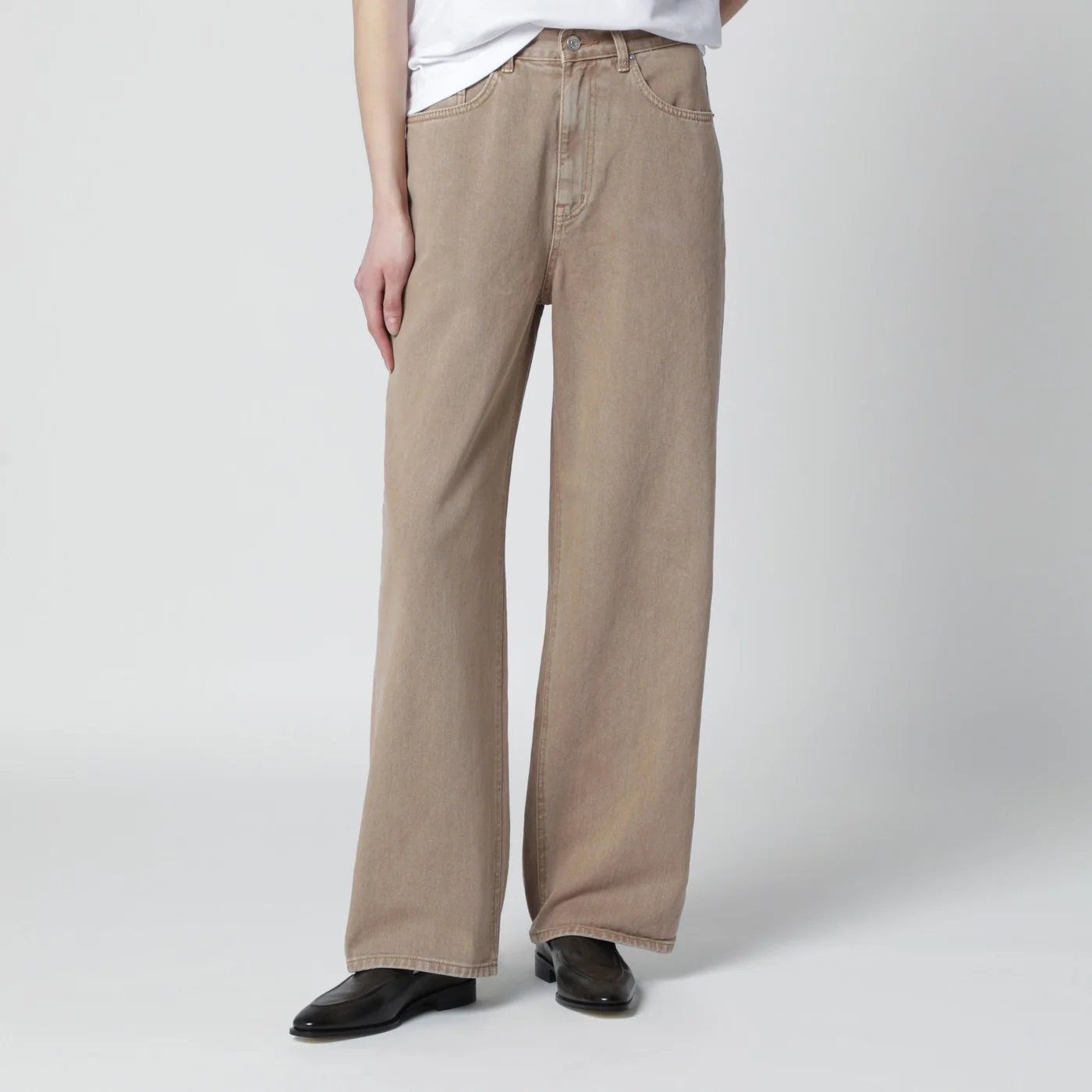 Dunst Sand beige relaxed jeans