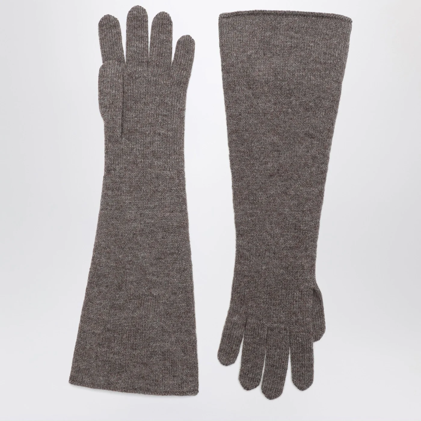 DARKPARK Brown cashmere gloves