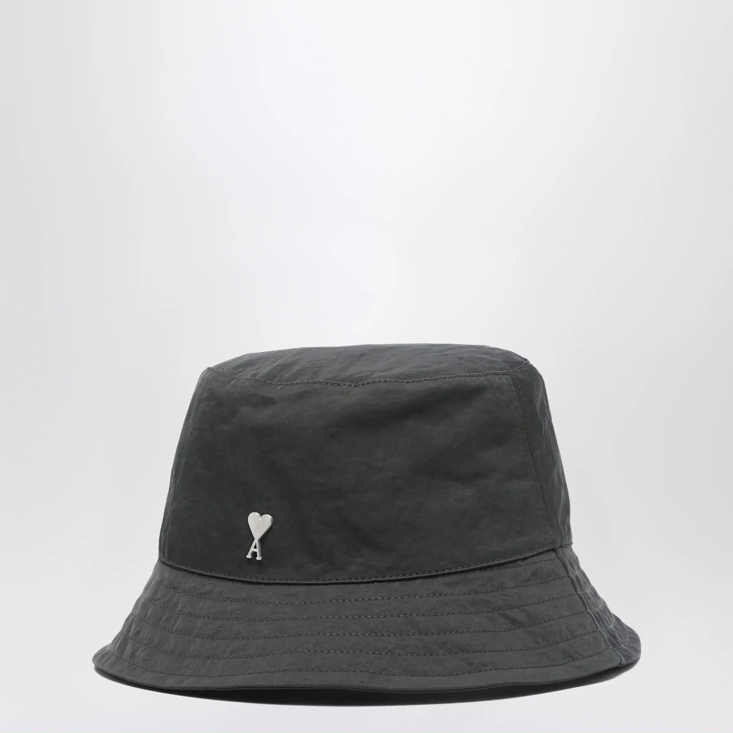 Ami Paris Ami De Coeur anthracite bucket hat