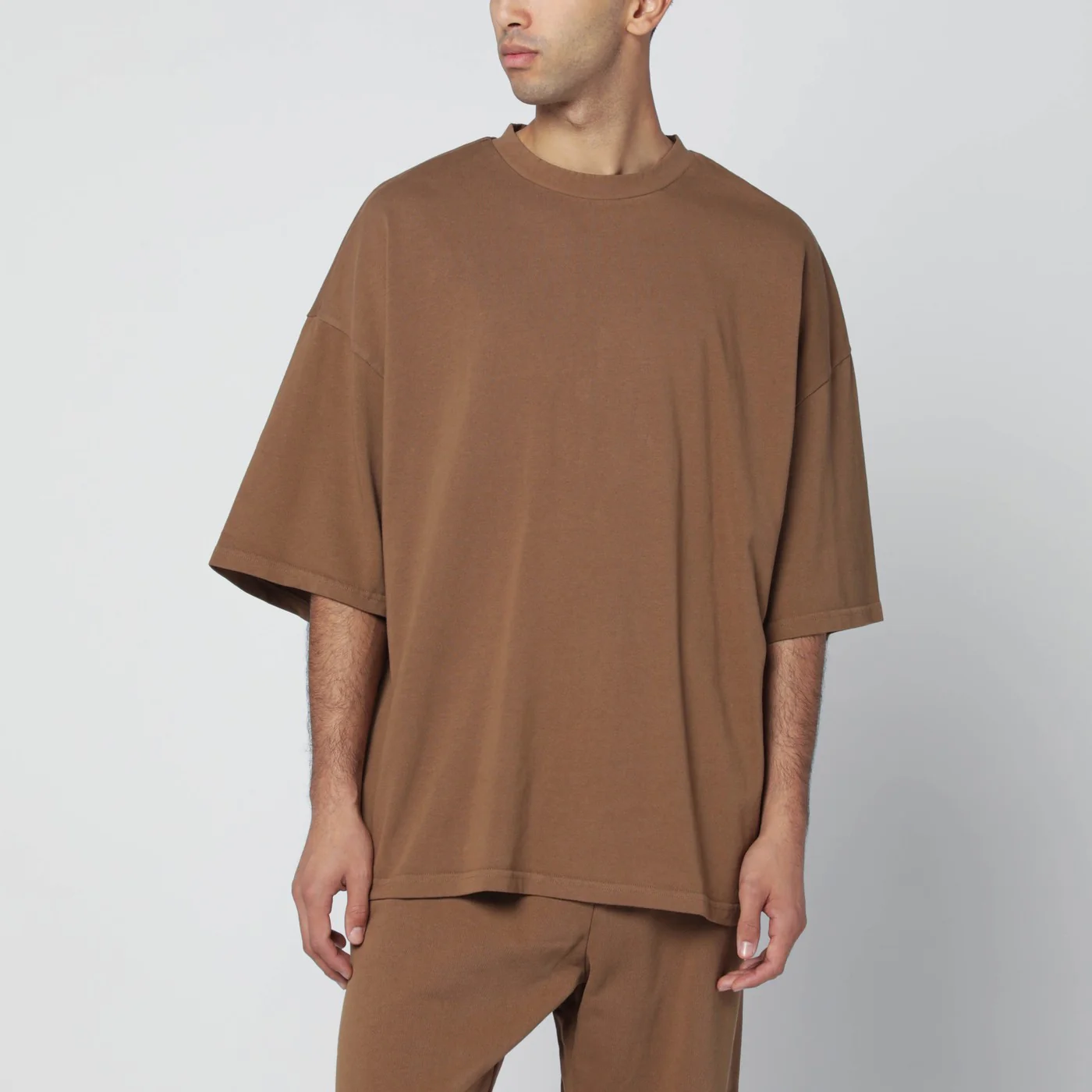 Entire Studios Brown boxy T-shirt