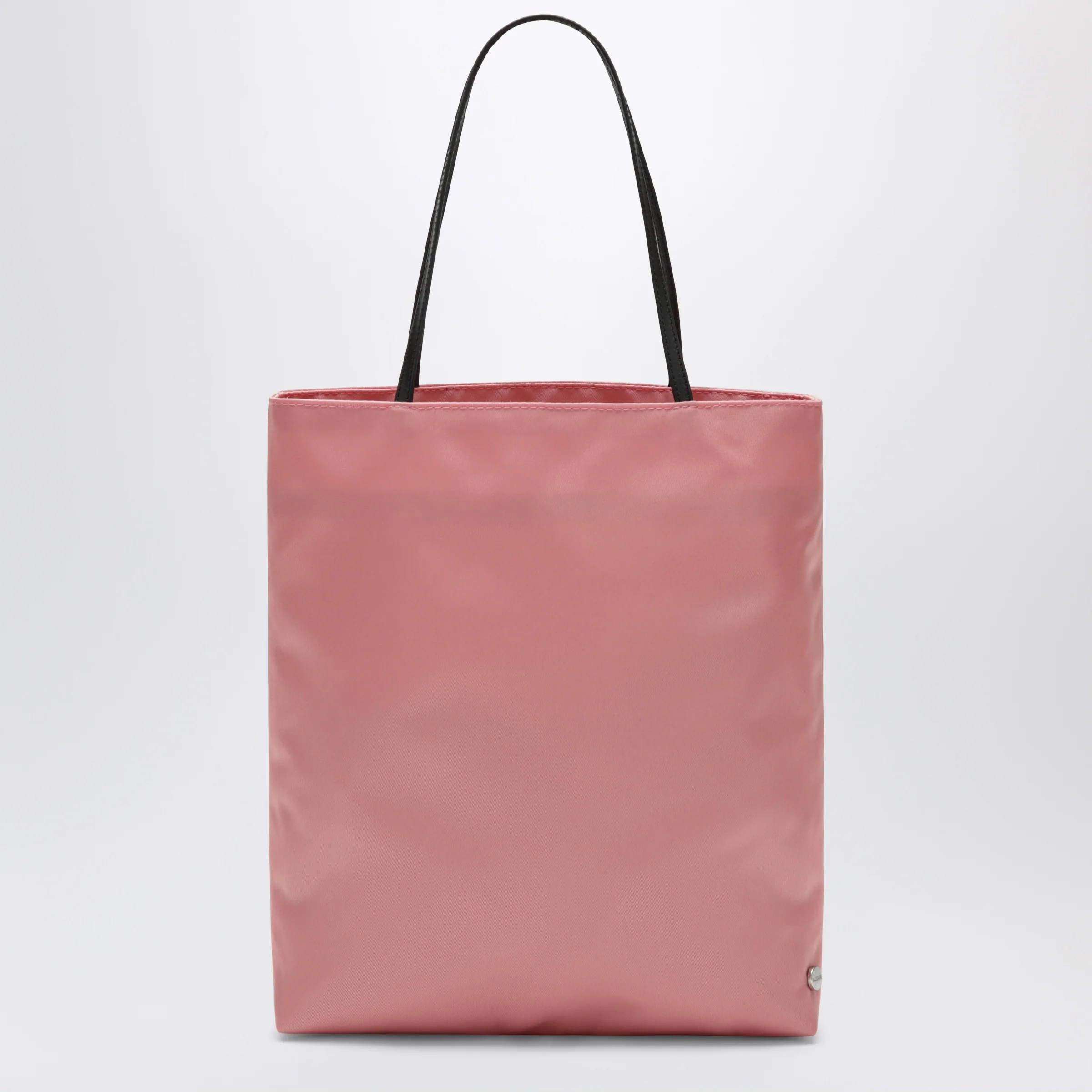 VALESQUE Small Thea tote bag in pink satin nylon