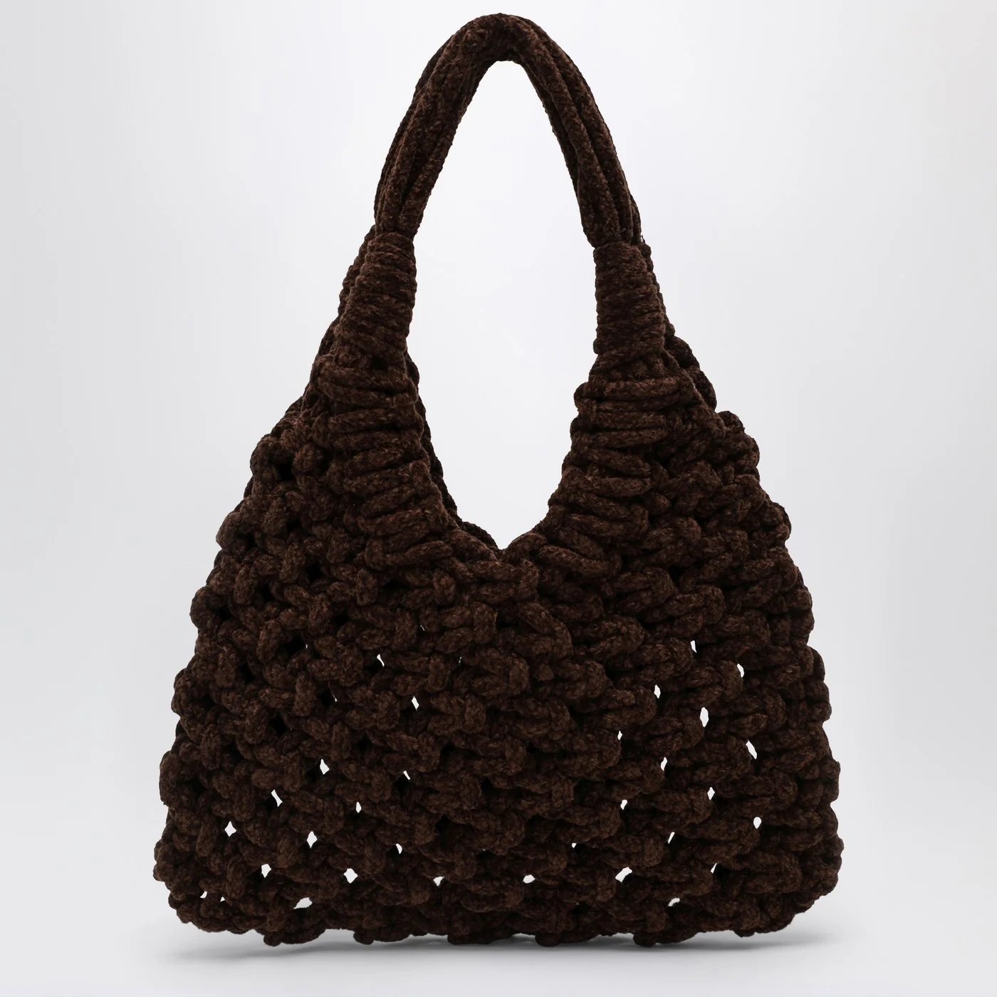 Hibourama Vannifique Big Bag in Khaki Velvet