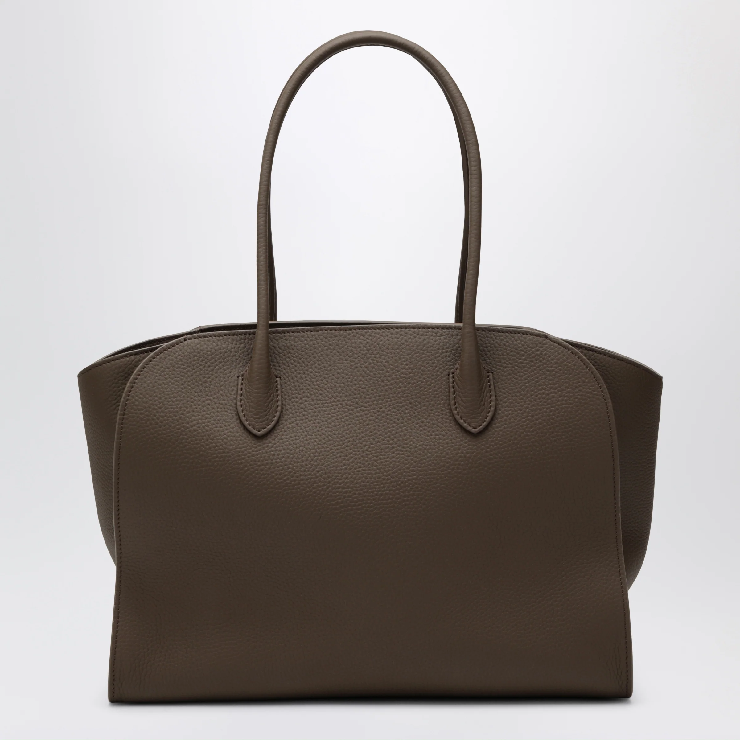 The Row Marlo 14 bag in olive green