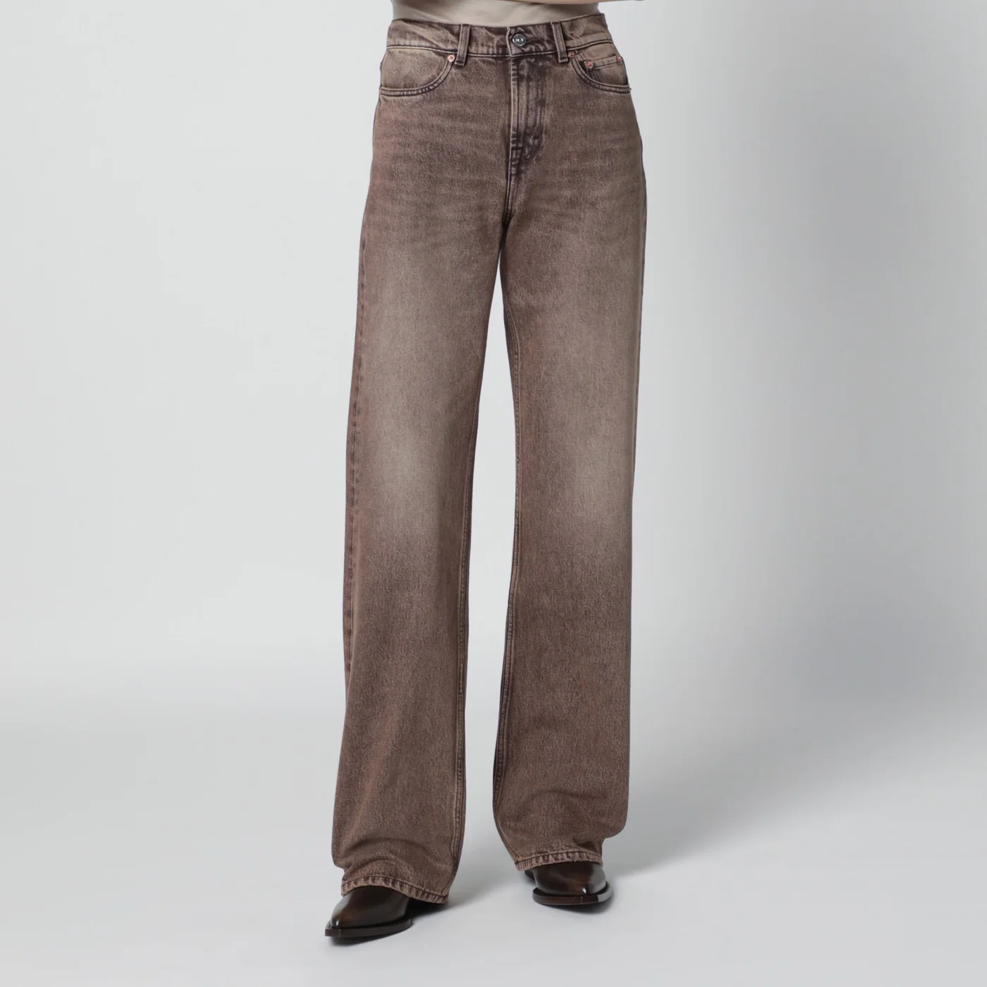 Our Legacy Wata Cut jeans in Clay Breeze Wash