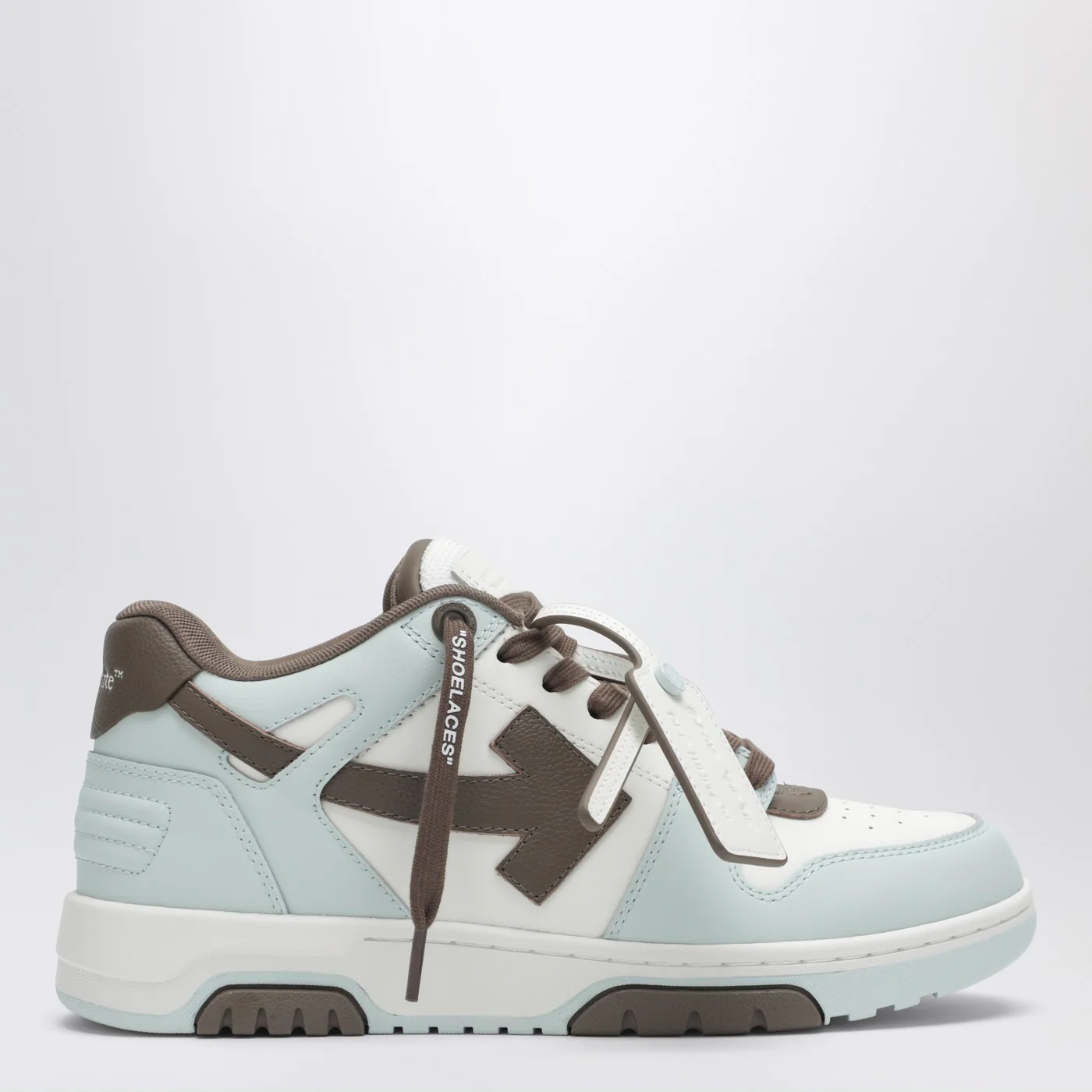 Off-White™ Out Of Office sneakers white/light blue/brown